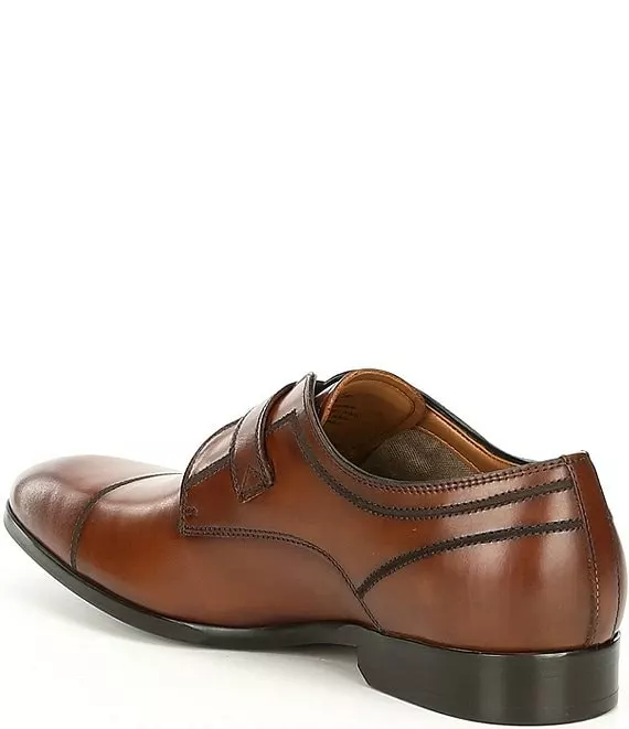 Steve Madden Men's Covet Leather Monk Strap - Afbeelding 6