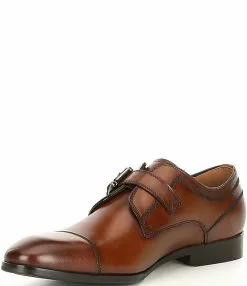 Steve Madden Men's Covet Leather Monk Strap