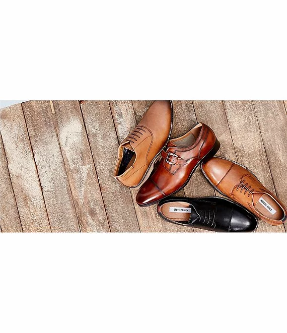 Steve Madden Men's Covet Leather Monk Strap - Afbeelding 5