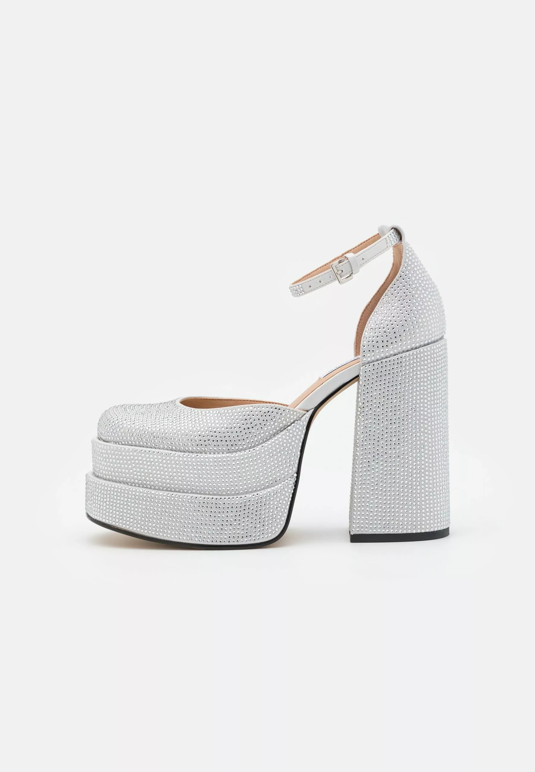 Steve Madden Charlize - Plateaupumps - Silver-Coloured - Afbeelding 2