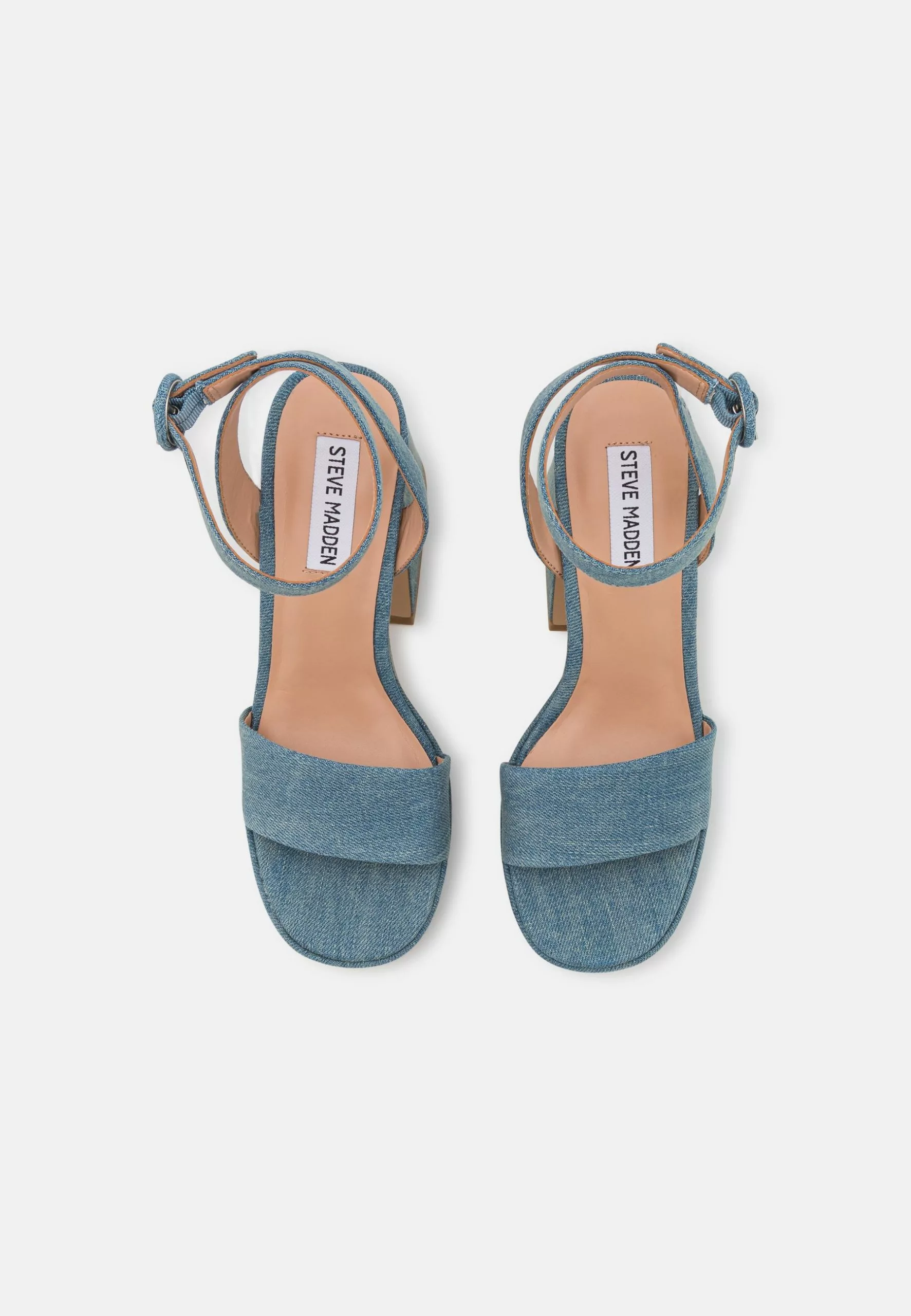 Steve Madden Paysin - Sandalen Met Plateauzool - Blue Denim - Afbeelding 6