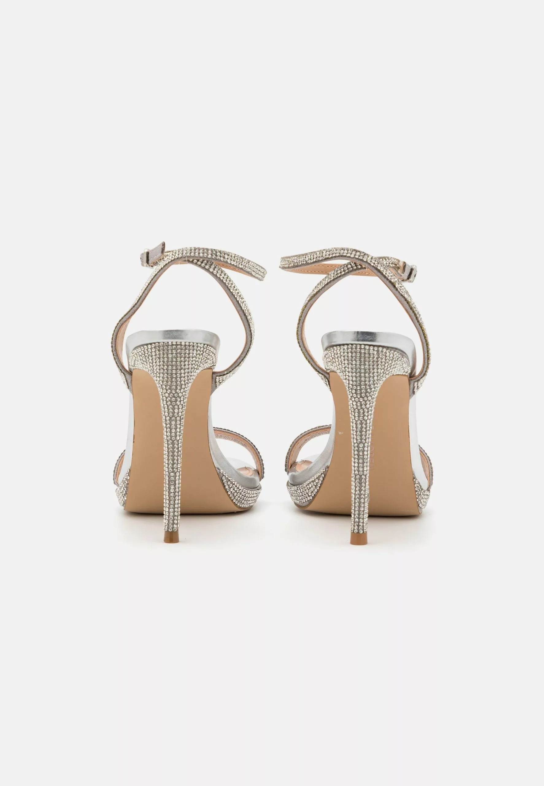 Steve Madden Wordly - Sandalen Met Hoge Hak - Silver - Afbeelding 4