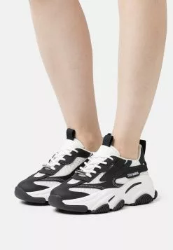 Steve Madden Possession - Sneakers Laag - Black/White