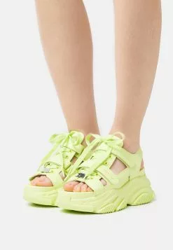 Steve Madden Playfied - Sandalen Met Plateauzool - Green