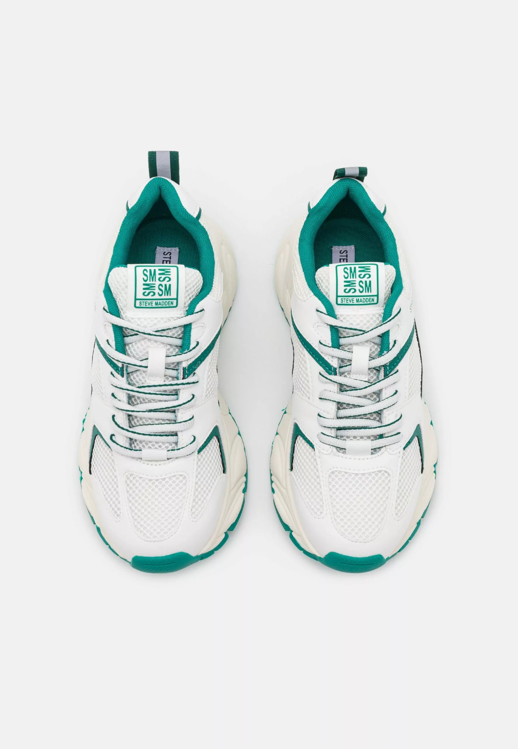 Steve Madden Standout - Sneakers Laag - White/Emerald - Afbeelding 8