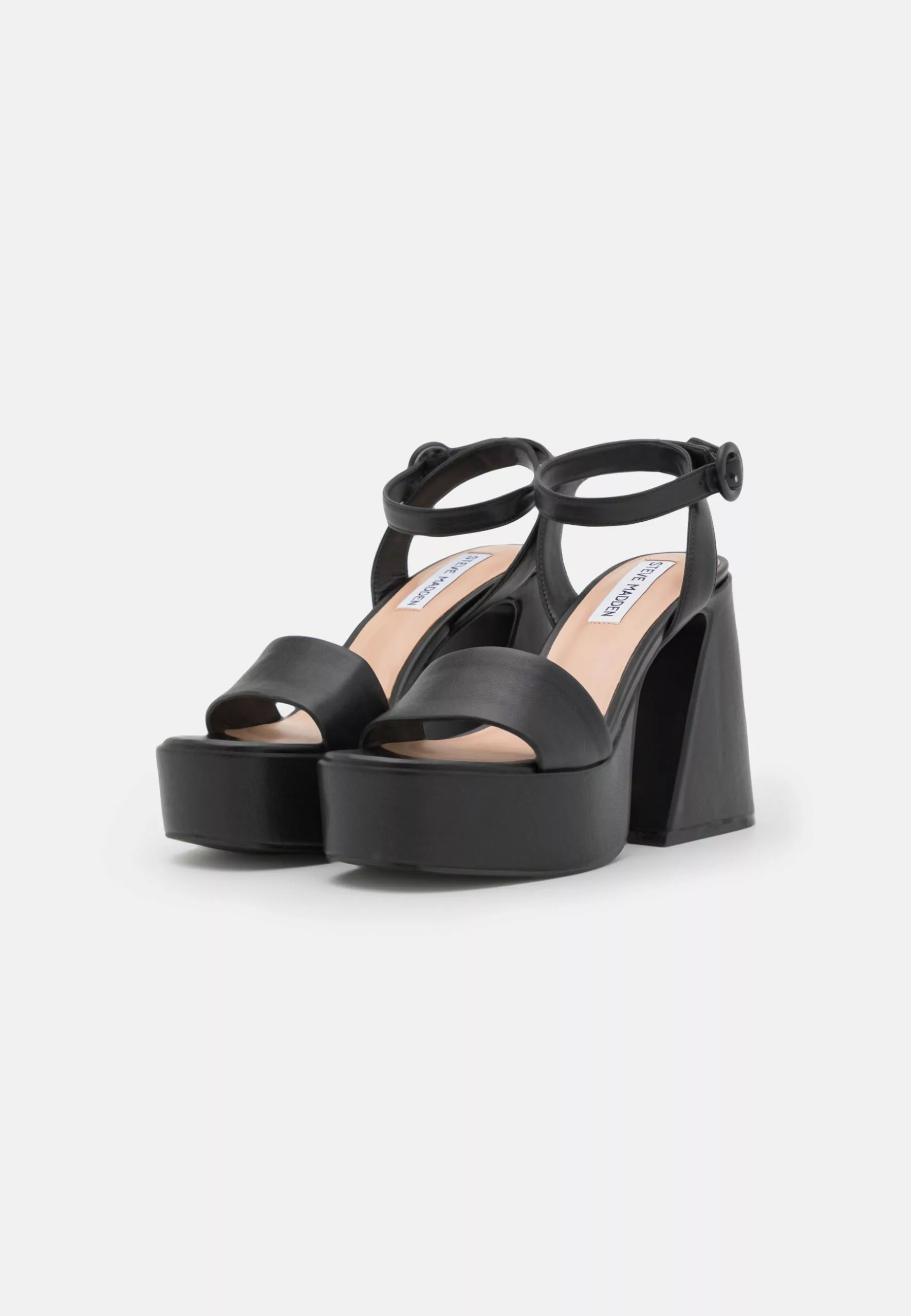 Steve Madden Paysin - Sandalen Met Plateauzool - Black - Afbeelding 3