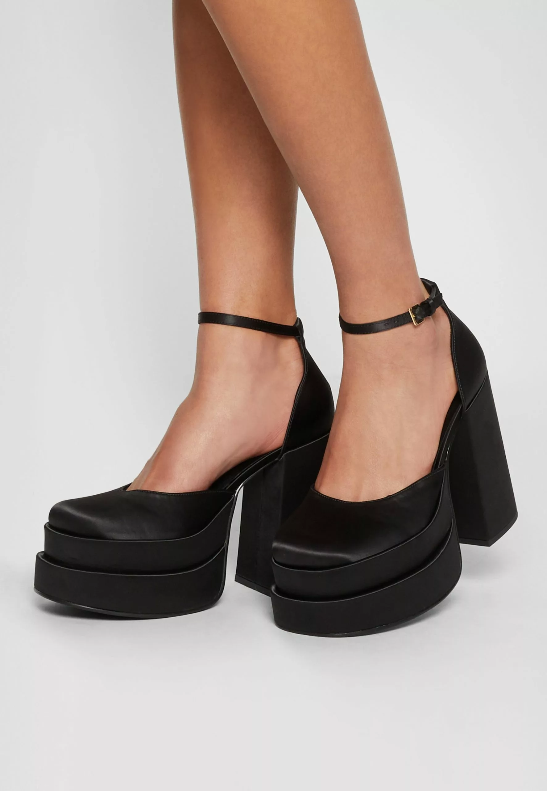 Steve Madden Charlize - Plateaupumps - Black - Afbeelding 4