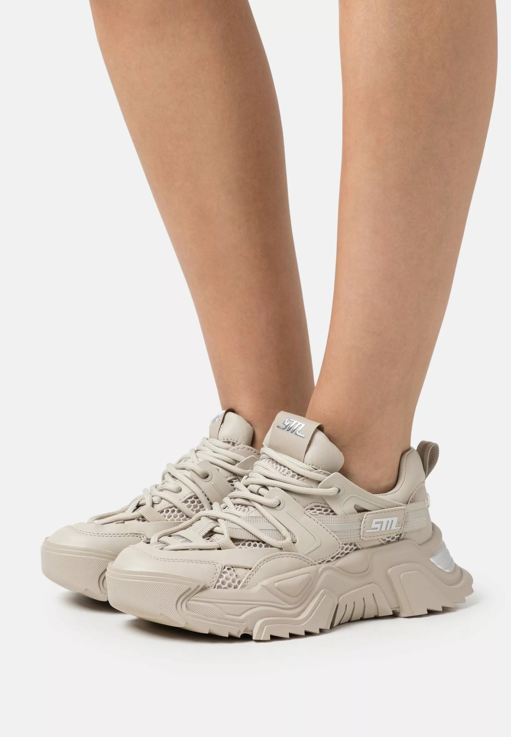 Steve Madden Kingdom - Sneakers Laag - Greige