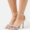 Steve Madden Entice - Sandalen Met Hoge Hak - Silver