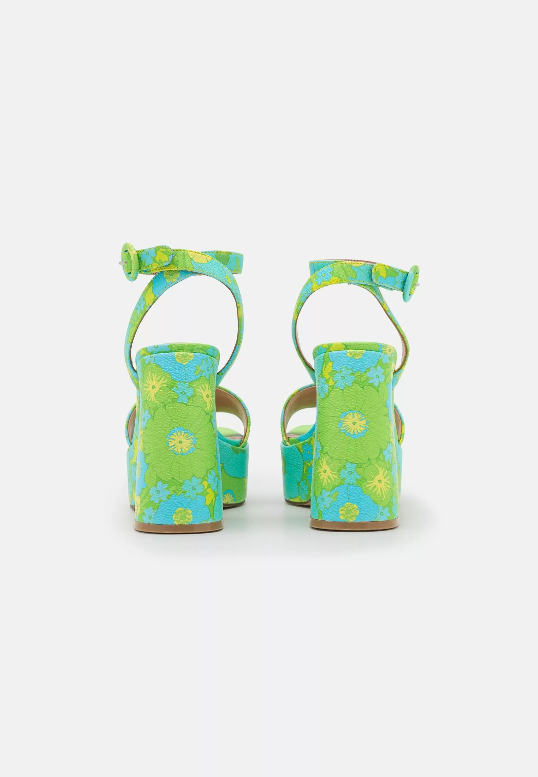 Steve Madden Paysin - Sandalen Met Plateauzool - Light Blue - Afbeelding 4