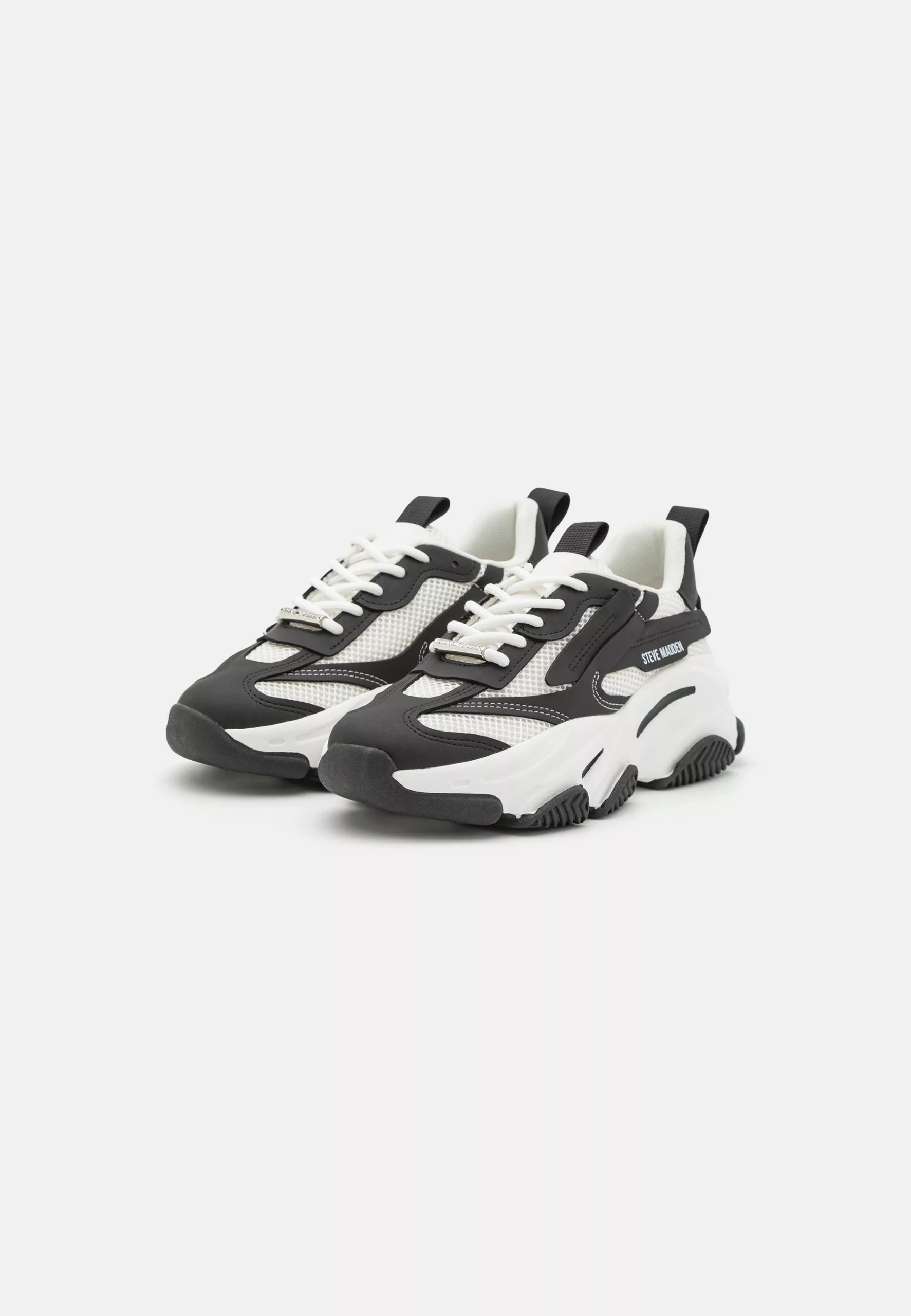 Steve Madden Possession - Sneakers Laag - Black/White - Afbeelding 3
