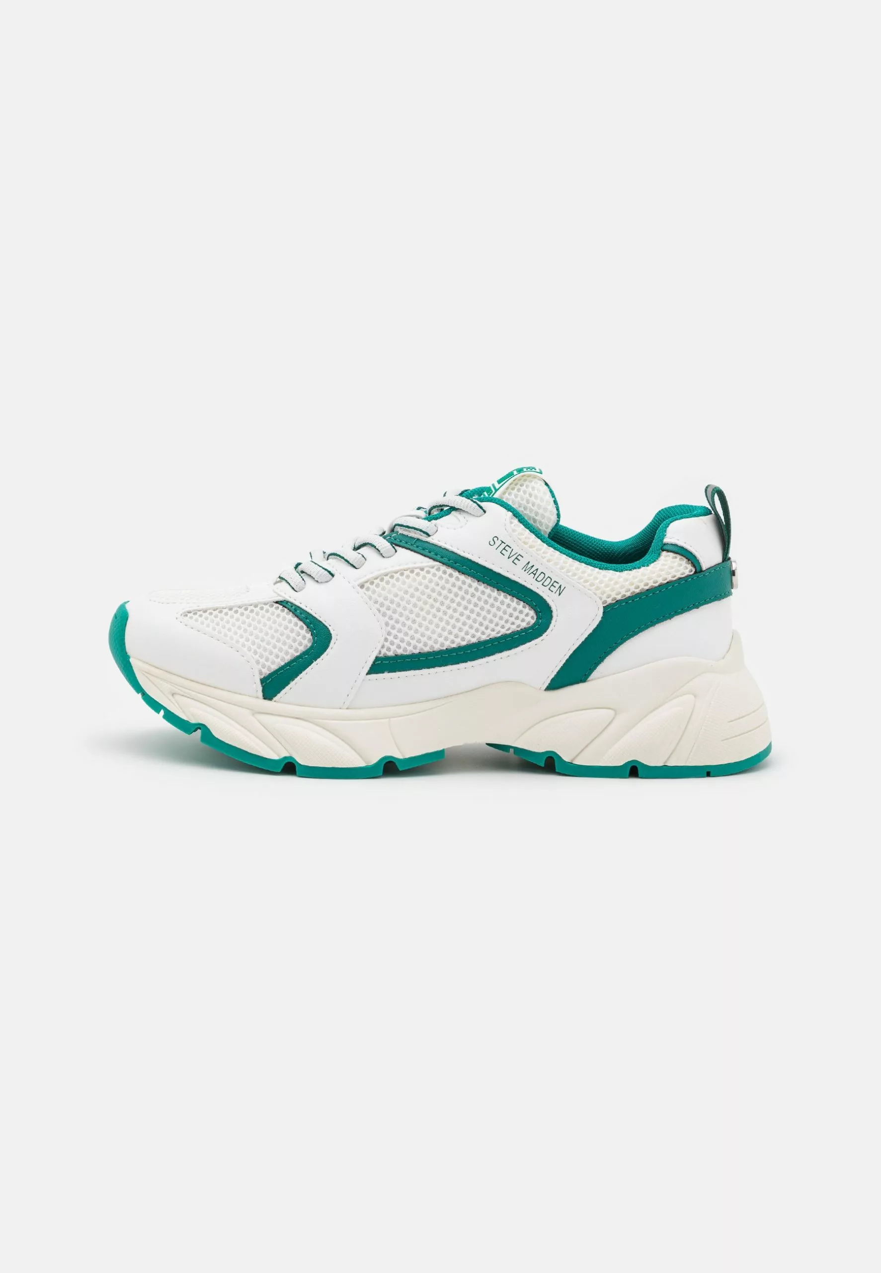 Steve Madden Standout - Sneakers Laag - White/Emerald - Afbeelding 3