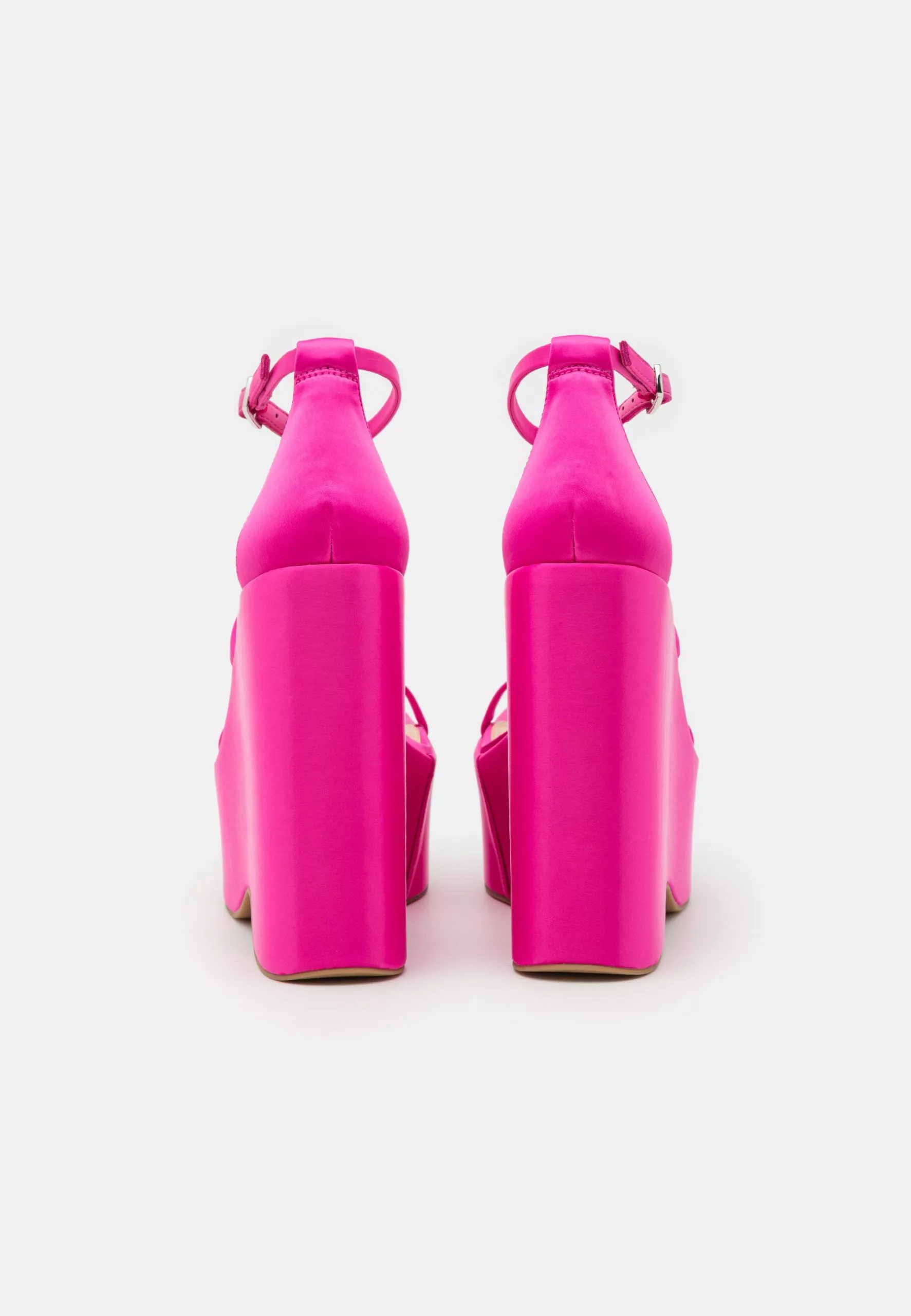 Steve Madden Varia - Sandalen Met Plateauzool - Fuchsia - Afbeelding 4